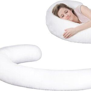 Premium Quality Pillowcase Compatible for Contour Swan Body Pillow, Original, Co